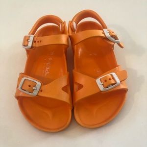 Orange Birkenstock